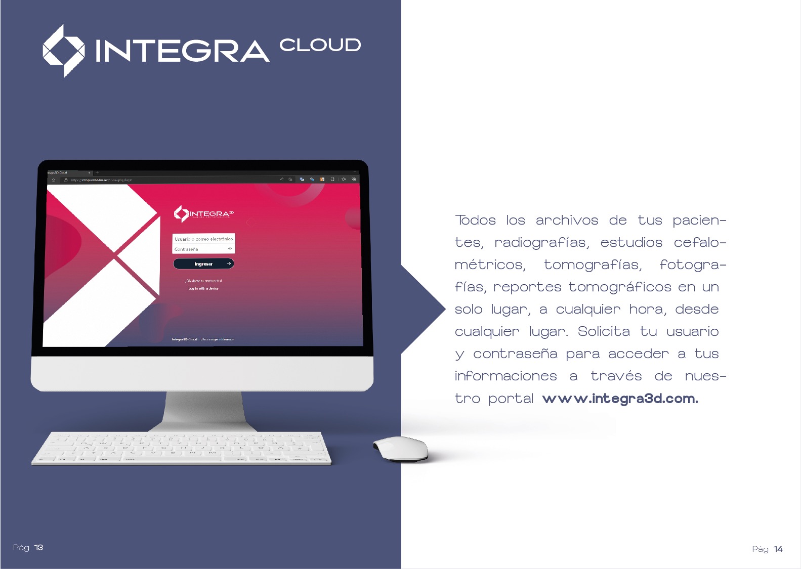 Integra Cloud - Plataforma de acceso a imágenes dentofaciales